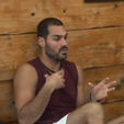 Shay relembra conflitos com André Gonçalves e sugere que jogo do ator é 'incoerente' (Reprodução | Record TV)